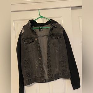 Denim men’s shirt.